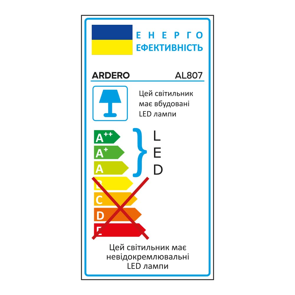 Изображение Светодиодный накладной светильник Ardero AL807 12Вт 5000K белый ИМ Light-Deco 1 