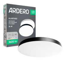 Светодиодный накладной светильник Ardero AL6087ARD TREND 36Вт черный Светодиодный накладной светильник Ardero AL6087ARD TREND 36Вт черный