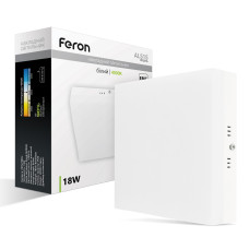 Светодиодный накладной светильник Feron AL515 18Вт 4000K белый