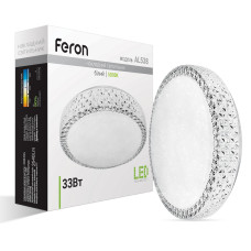 Светодиодный накладной светильник Feron AL538 33Вт 5000K белый