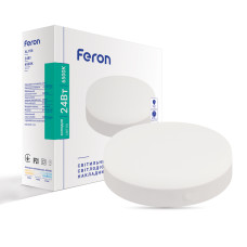 Накладной светильник Feron AL708 24Вт 6500К IP20 белый