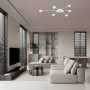 Зображення Накладной светильник Ardero ML481-6 под лампу белый ИМ Light-Deco 2 