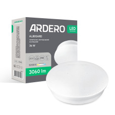 Накладний круглий світлодіодний світильник Ardero 36Вт 5000К IP40 AL805ARD (80296) Накладний круглий світлодіодний світильник Ardero 36Вт 5000К IP40 AL805ARD (80296)