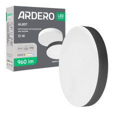 Светодиодный накладной светильник Ardero AL807 12Вт 5000K черный Светодиодный накладной светильник Ardero AL807 12Вт 5000K черный
