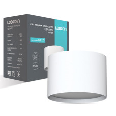 Накладной светильник Ledcoin ML401 под лампу белый Накладной светильник Ledcoin ML401 под лампу белый