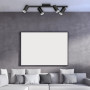 Изображение Накладной поворотный светильник Ardero ML348-4X под лампу черный ИМ Light-Deco 2 