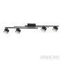 Изображение Накладной светильник Ardero ML440-4 10Вт 4000K 4xGX53 черный ИМ Light-Deco 