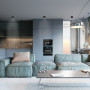 Изображение Светодиодный накладной светильник Feron AL543 7Вт 4000K черный ИМ Light-Deco 2 