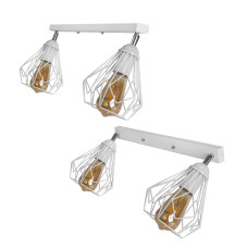 Світильник у стилі лофт MSK Electric Milan з поворотним механізмом NL 5381-2 W