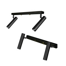 Світильник лофт MSK Electric Elegant із поворотними плафонами спот NL 1840-2