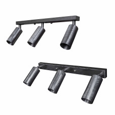 Світильник у стилі лофт MSK Electric Tube спот з поворотним механізмом NL 1105-3 SILVER Світильник у стилі лофт MSK Electric Tube спот з поворотним механізмом NL 1105-3 SILVER