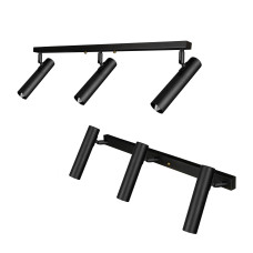 Світильник лофт MSK Electric Elegant із поворотними плафонами спот NL 1840-3