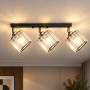 Зображення Светильник настенно-потолочный MSK Electric Brillante спот на три плафона Е27 черный NL 121251-3 BK ИМ Light-Deco 7 