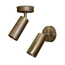 Світильник у стилі лофт MSK Electric Tube спот з поворотним механізмом NL 1105-1 BN