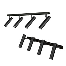 Світильник лофт MSK Electric Elegant із поворотними плафонами спот NL 1840-4