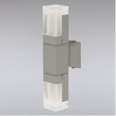 Світильник вуличний настінний Light House LS-13260-WL-2 GY LED 6 W сірий