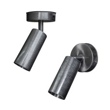 Світильник у стилі лофт MSK Electric Tube спот з поворотним механізмом NL 1105-1 SILVER