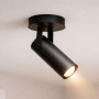 Зображення Світильник стельовий спот поворотний MSK Electric Focus під лампу Е27 чорного кольору NL 14050-1 BK ИМ Light-Deco 3 