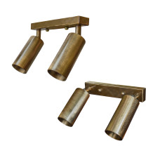 Світильник у стилі лофт MSK Electric Tube спот з поворотним механізмом NL 1105-2 BN