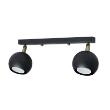 Світильник настінно-стельовий MSK Electric Core спот поворотний NL 11151-2 BK