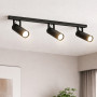 Зображення Світильник стельовий спот поворотний MSK Electric Focus під три лампи Е27 чорний NL 14050-3 BK ИМ Light-Deco 6 