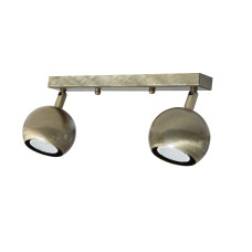 Світильник настінно-стельовий MSK Electric Core спот поворотний NL 11151-2 BN