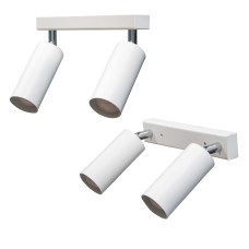 Світильник у стилі лофт MSK Electric Tube спот з поворотним механізмом NL 1105-2 W