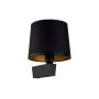 Зображення Настінний світильник Бра Nowodvorski 8197 Chillin Е27 1x40W IP20 Bl чорний ИМ Light-Deco 2 