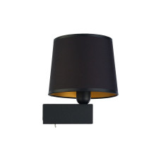 Настінний світильник Бра Nowodvorski 8197 Chillin Е27 1x40W IP20 Bl чорний