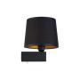 Зображення Настінний світильник Бра Nowodvorski 8197 Chillin Е27 1x40W IP20 Bl чорний ИМ Light-Deco 