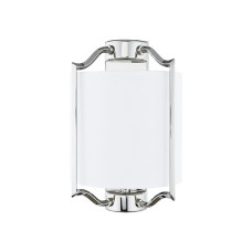 Настінний світильник Бра Nowodvorski 8151 Nuntucet Е14 1x40W IP20 Chrom хром + білий