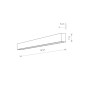 Зображення Купить Светильник Nowodvorski 7594 Straight wall led T8LED 1x16W 3000K 2300Lm IP20 Bl ИМ Light-Deco 1 