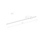 Изображение Светильник Nowodvorski 10314 Saber LED L 1x16W 3000K 540Lm IP20 Bl ИМ Light-Deco 1 