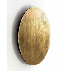 Настінний світильник бра Nowodvorski 10282 Ring Wood L LED 1x12W 3000K 640Lm IP20 колір золотий