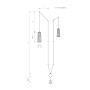 Изображение Бра Nowodvorski 9263 Dover GU10 2x35W IP20 Bl ИМ Light-Deco 1 