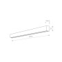 Зображення Купить Светильник Nowodvorski 7566 Straight wall led T8LED 1x22W 3000K 3200Lm IP20 Wh ИМ Light-Deco 1 