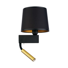 Бра з абажуром Nowodvorski 8213 Chillin IP20 Bl колір чорний