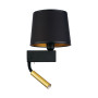 Зображення Бра з абажуром Nowodvorski 8213 Chillin IP20 Bl колір чорний ИМ Light-Deco 