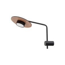 Настінний світильник бра Nowodvorski 7645 Disk GX53 1x8W IP20 Bl колір чорний + коричневий