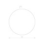 Зображення Купить Светильник Nowodvorski 7636 Ring LED 1x12W 3000K 640Lm IP20 Bl ИМ Light-Deco 1 