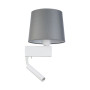 Зображення Бра з абажуром Nowodvorski 8215 Chillin IP20 Wh абажур сірий ИМ Light-Deco 