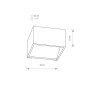 Зображення Купить Светильник Nowodvorski 6913 Lia LED 1x7W 3000K 460Lm IP20 Wh ИМ Light-Deco 2 