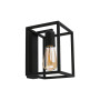 Зображення Бра Nowodvorski 9046 Crate E27 1x60W IP20 Bl чорний ИМ Light-Deco 