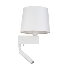 Бра з абажуром Nowodvorski 8216 Chillin IP20 Wh колір білий