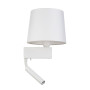 Зображення Бра з абажуром Nowodvorski 8216 Chillin IP20 Wh колір білий ИМ Light-Deco 
