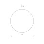 Зображення Купить Светильник Nowodvorski 7637 Ring LED 1x7W 3000K 265Lm IP20 Wh ИМ Light-Deco 1 