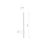 Изображение Светильник Nowodvorski 10853 Saber M Led 1x11W 4000K 410Lm IP20 Bl ИМ Light-Deco 2 