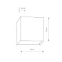 Зображення Купить Светильник Nowodvorski 5267 Cube G9 1x35W IP20 Chrom ИМ Light-Deco 1 