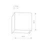 Зображення Купить Светильник Nowodvorski 5272 Cube G9 1x35W IP20 Gr ИМ Light-Deco 1 