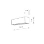 Зображення Купить Светильник Nowodvorski 6354 Straight wall led E14 1x40W IP20 Silver ИМ Light-Deco 3 